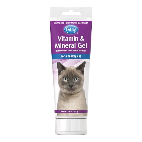 PetAg Vitamin & Mineral Gel Supplement for Cats