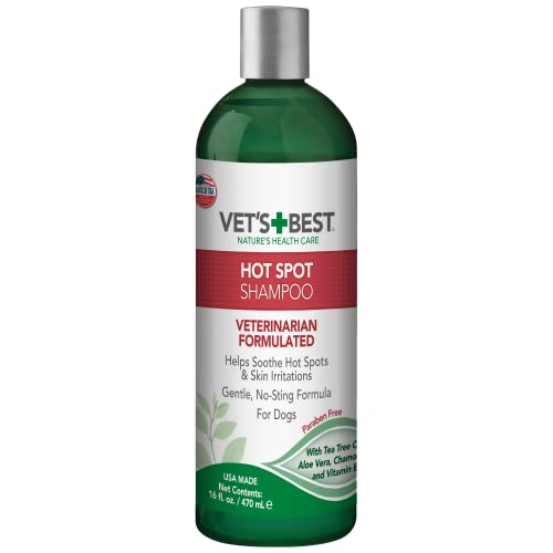 Vet's Best Hot Spot Itch Relief Dog Shampoo, 16 oz