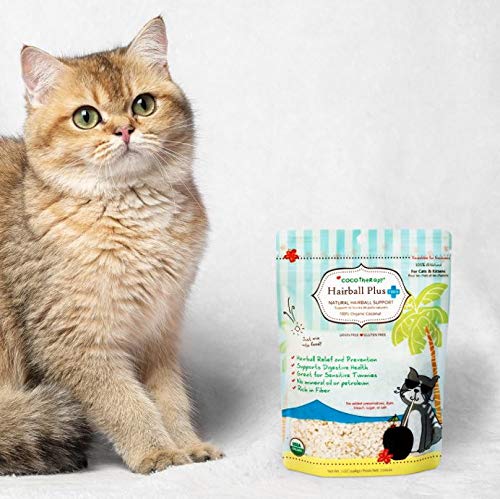 CocoTherapy Hairball Plus Fiber for Cats 7 oz