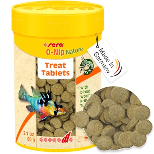 Sera O-Nip Treat Tablets Fish Food 2.1oz