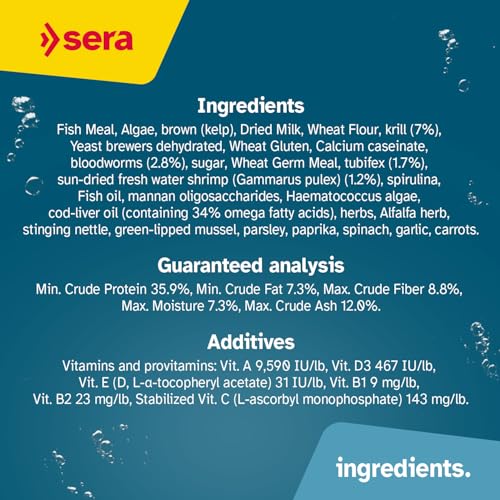 Sera O-Nip Treat Tablets Fish Food 2.1oz