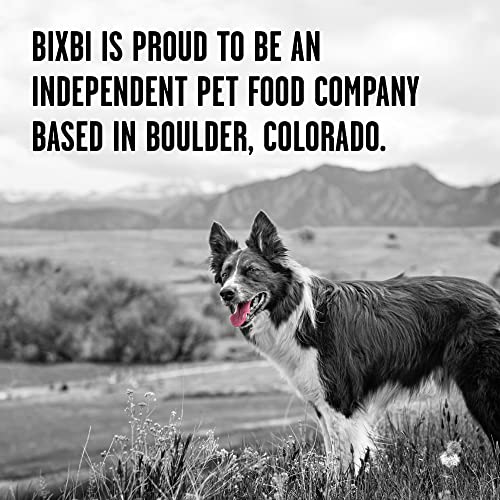 BIXBI Rawbble All-Natural Freeze Dried Dog Food, Beef, 30 oz