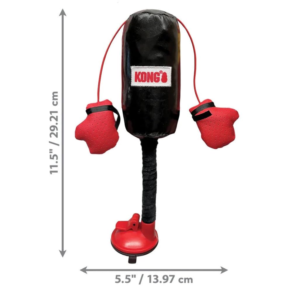 KONG Connects Punching Bag w/ Boxing Gloves Filled with Catnip