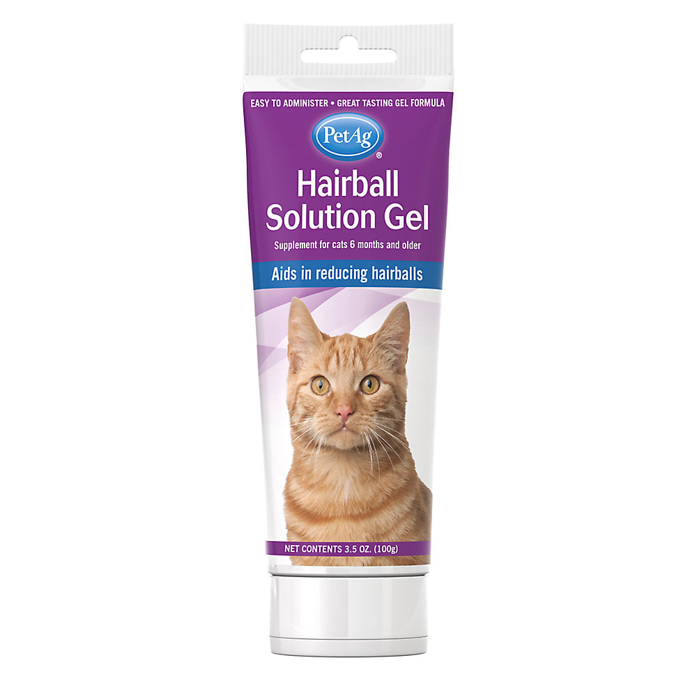 PetAg Hairball Solution Gel Supplement for Cats