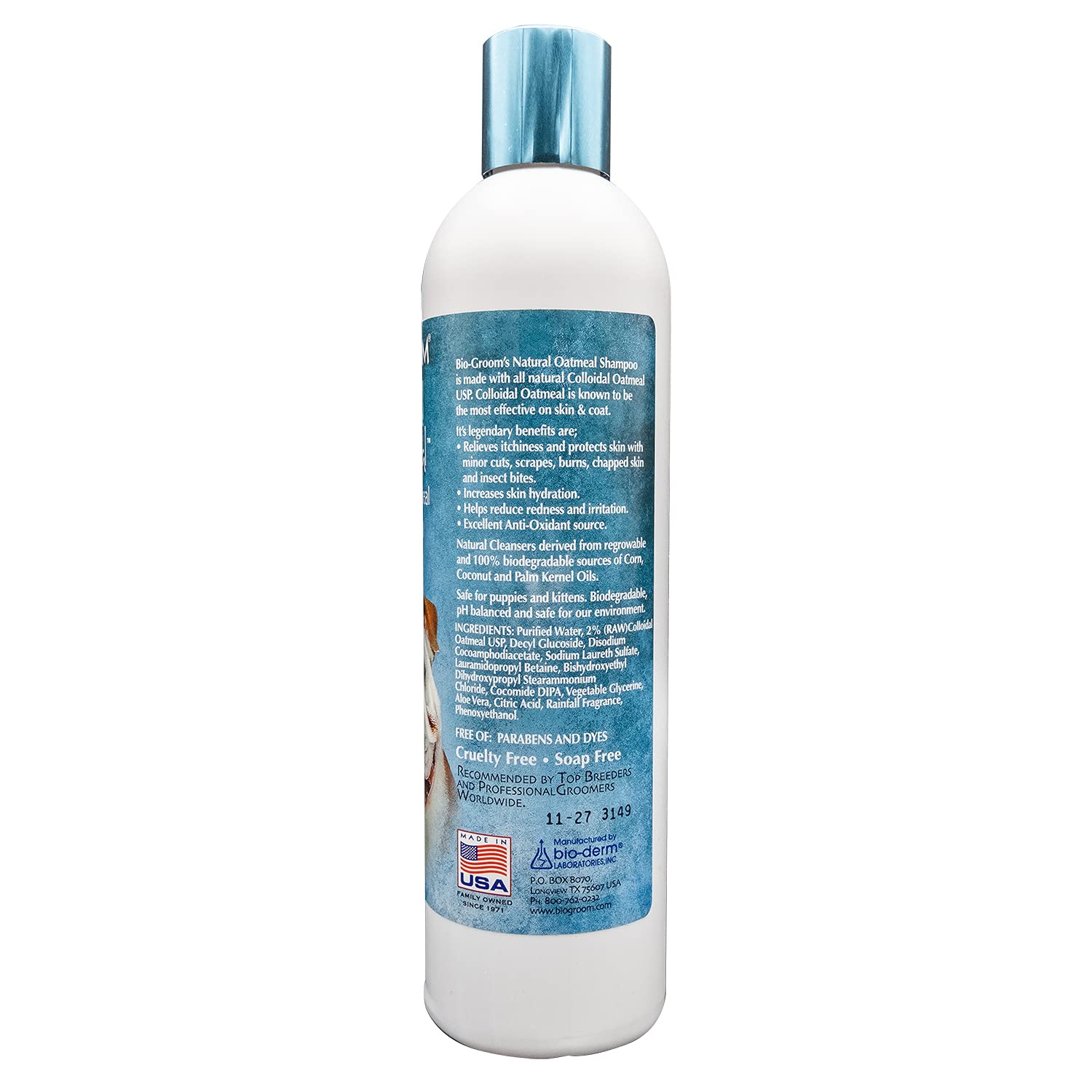 Bio-Groom Natural Oatmeal Shampoo 12oz