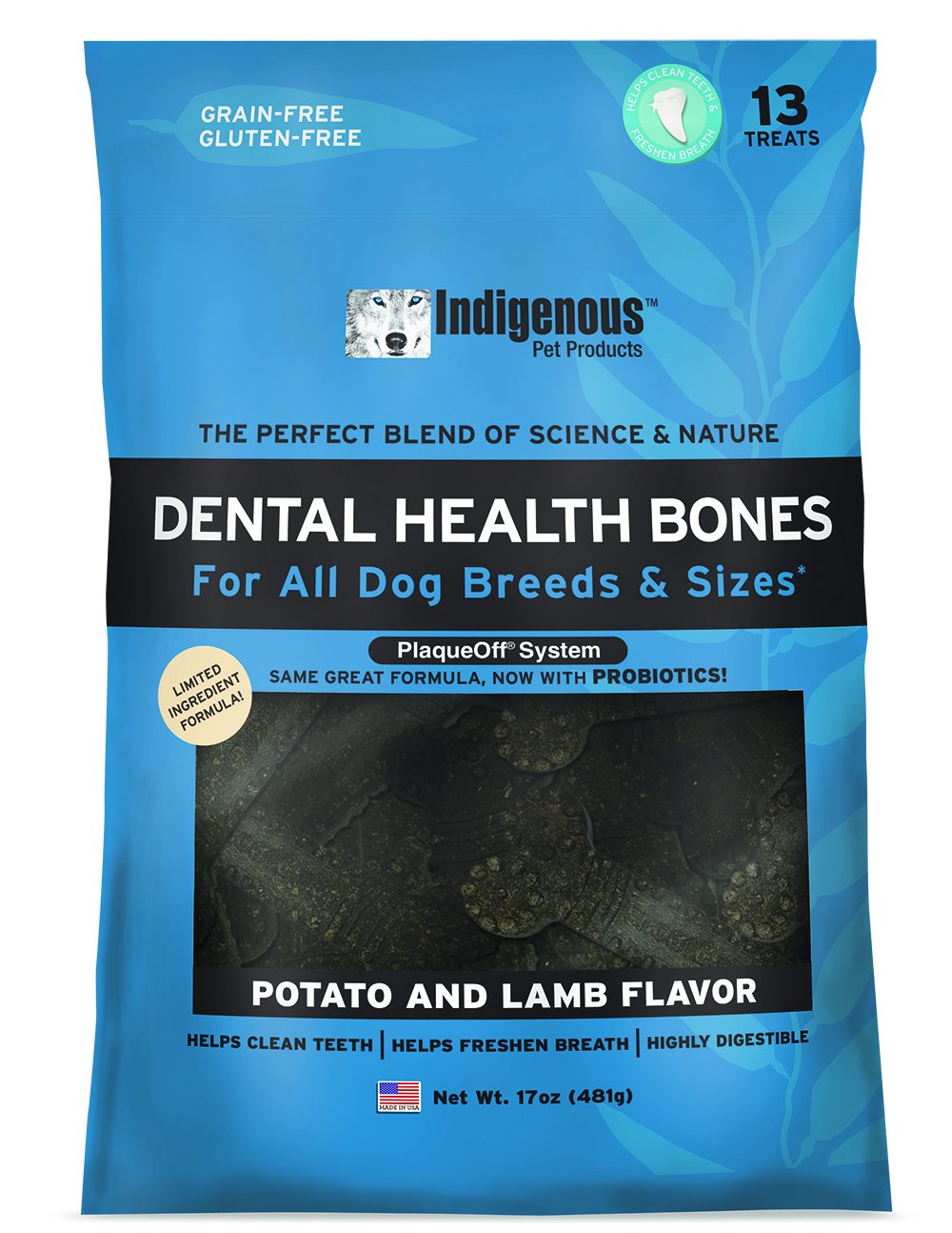 Indigenous Dental Health Bones, 17 oz.