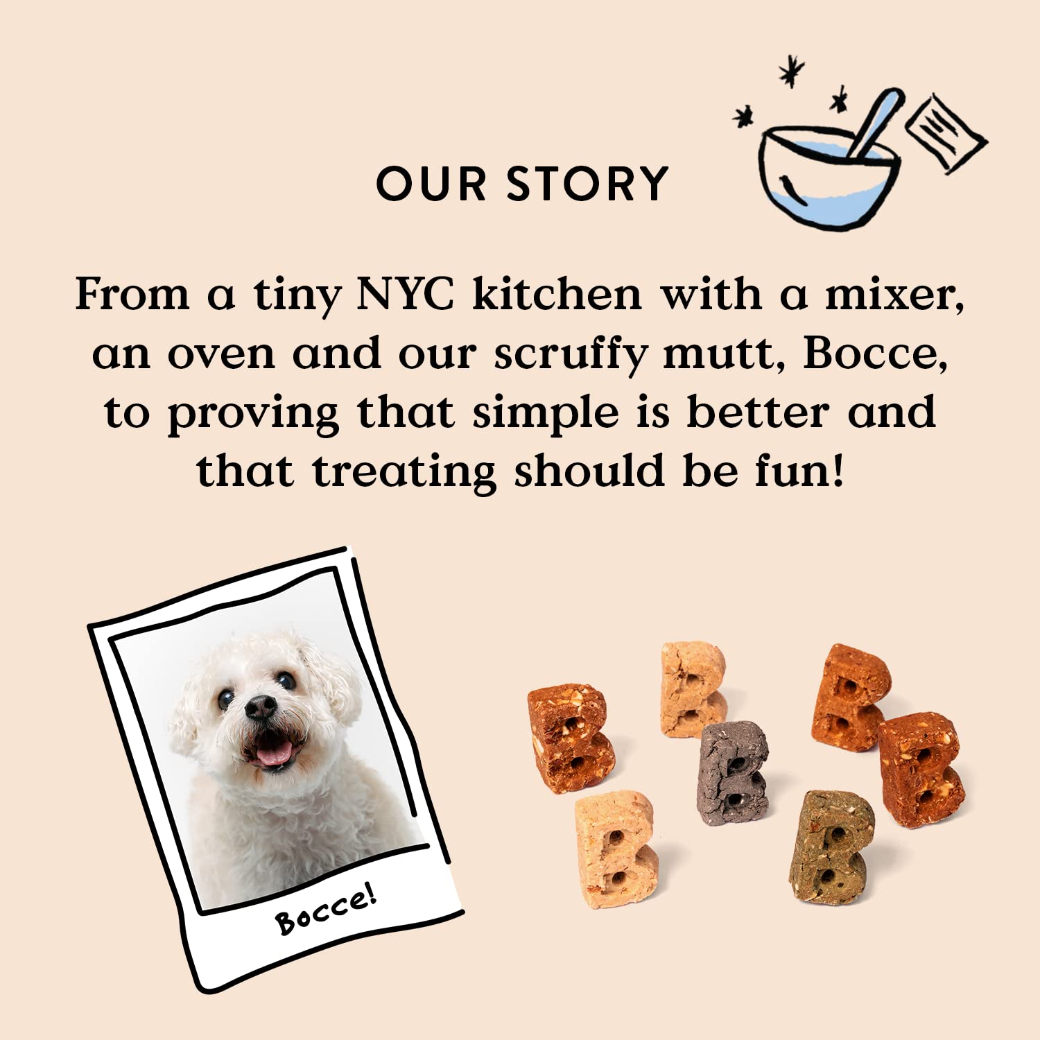 Bocce’s Bakery Dailies Sweet Dreams Dog Treats for Bedtime Support 6 oz