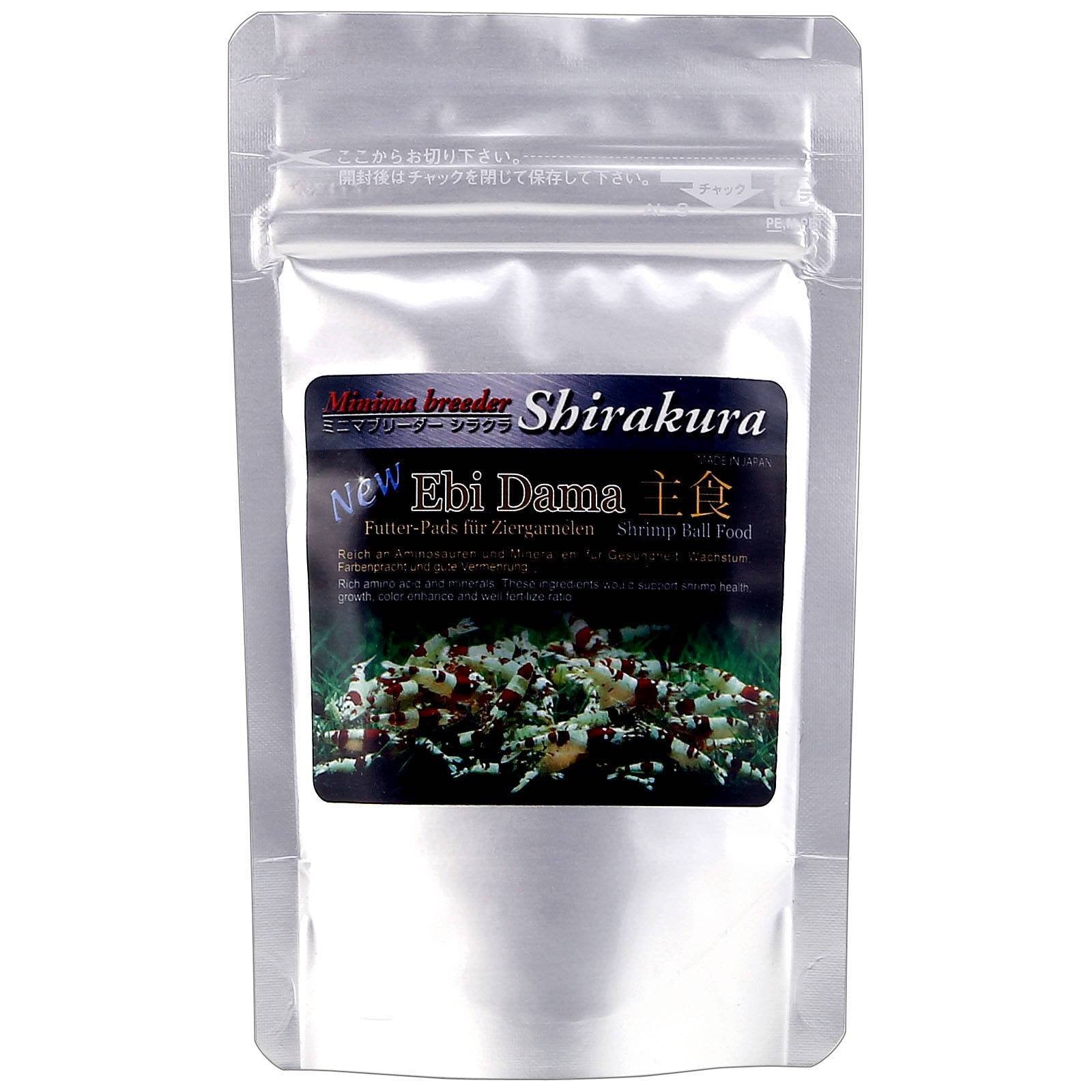 Shirakura EBI DAMA 80g Food for Shrimp and Crayfish