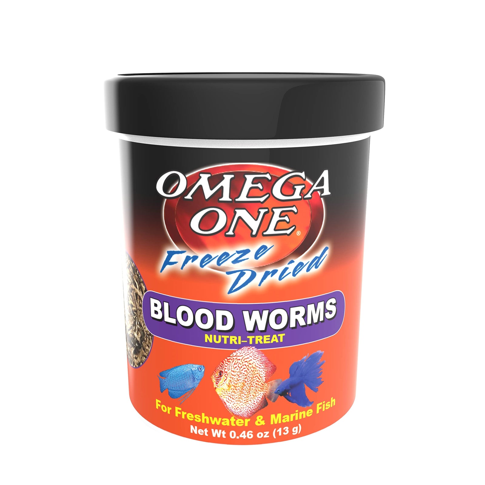 OMEGA One Freeze Dried Bloodworm .46oz