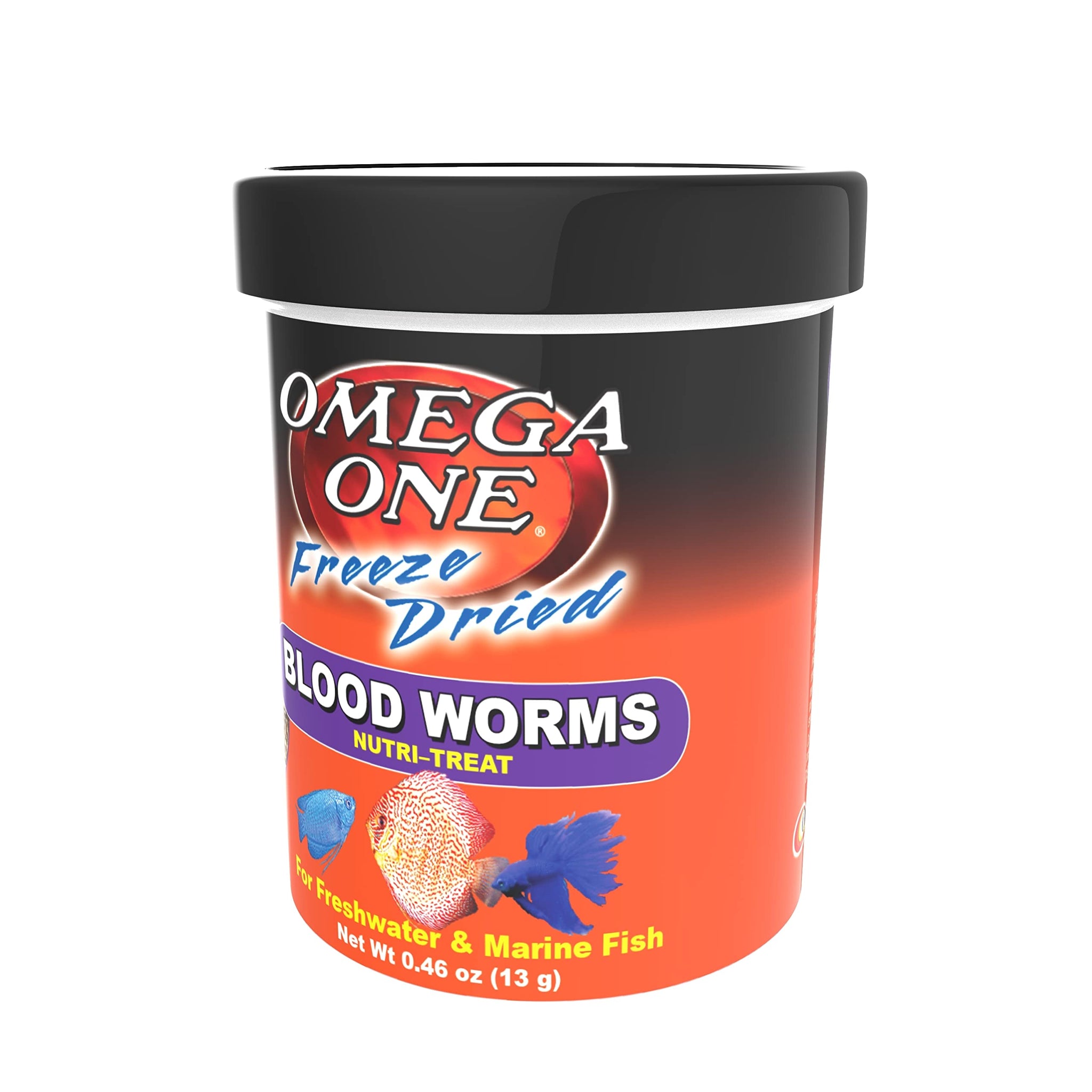 OMEGA One Freeze Dried Bloodworm .46oz