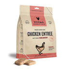 Vital Essentials Freeze-Dried Raw Cat Food, Chicken Mini Patties Entree, 8 oz