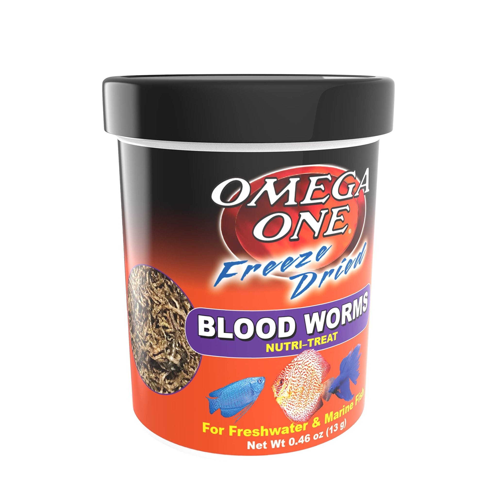 OMEGA One Freeze Dried Bloodworm .46oz