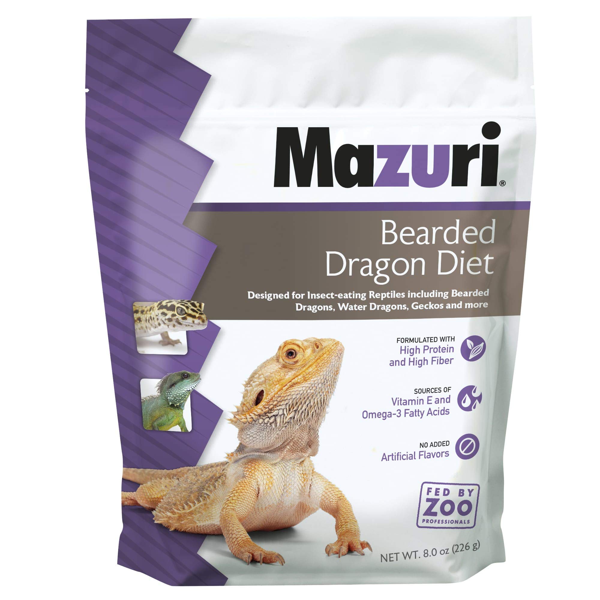 Mazuri Bearded Dragon Food, 8oz