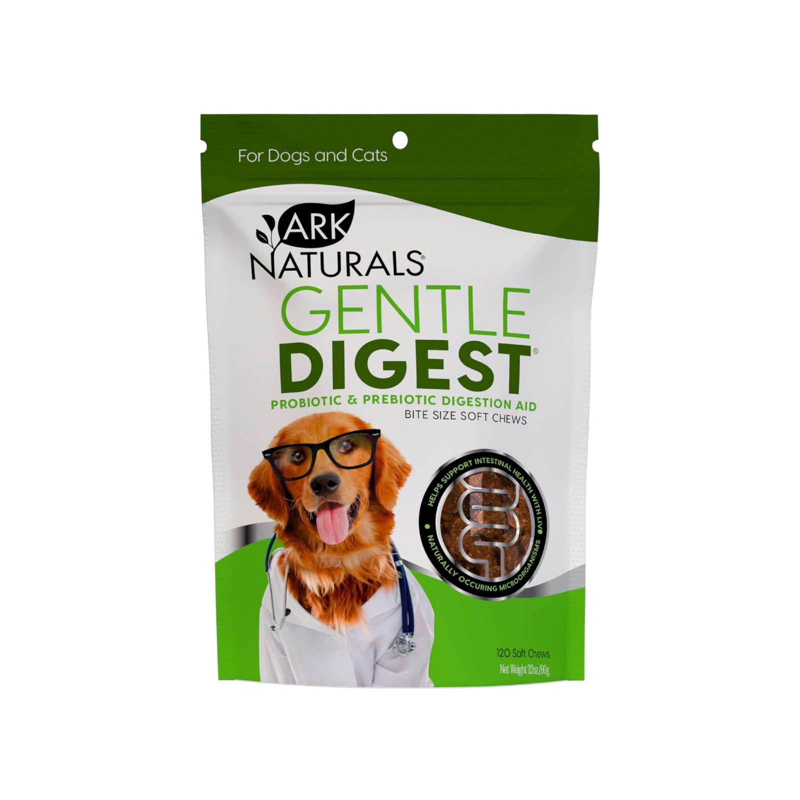 Ark Naturals Gentle Digest Soft Chews, 120 Count