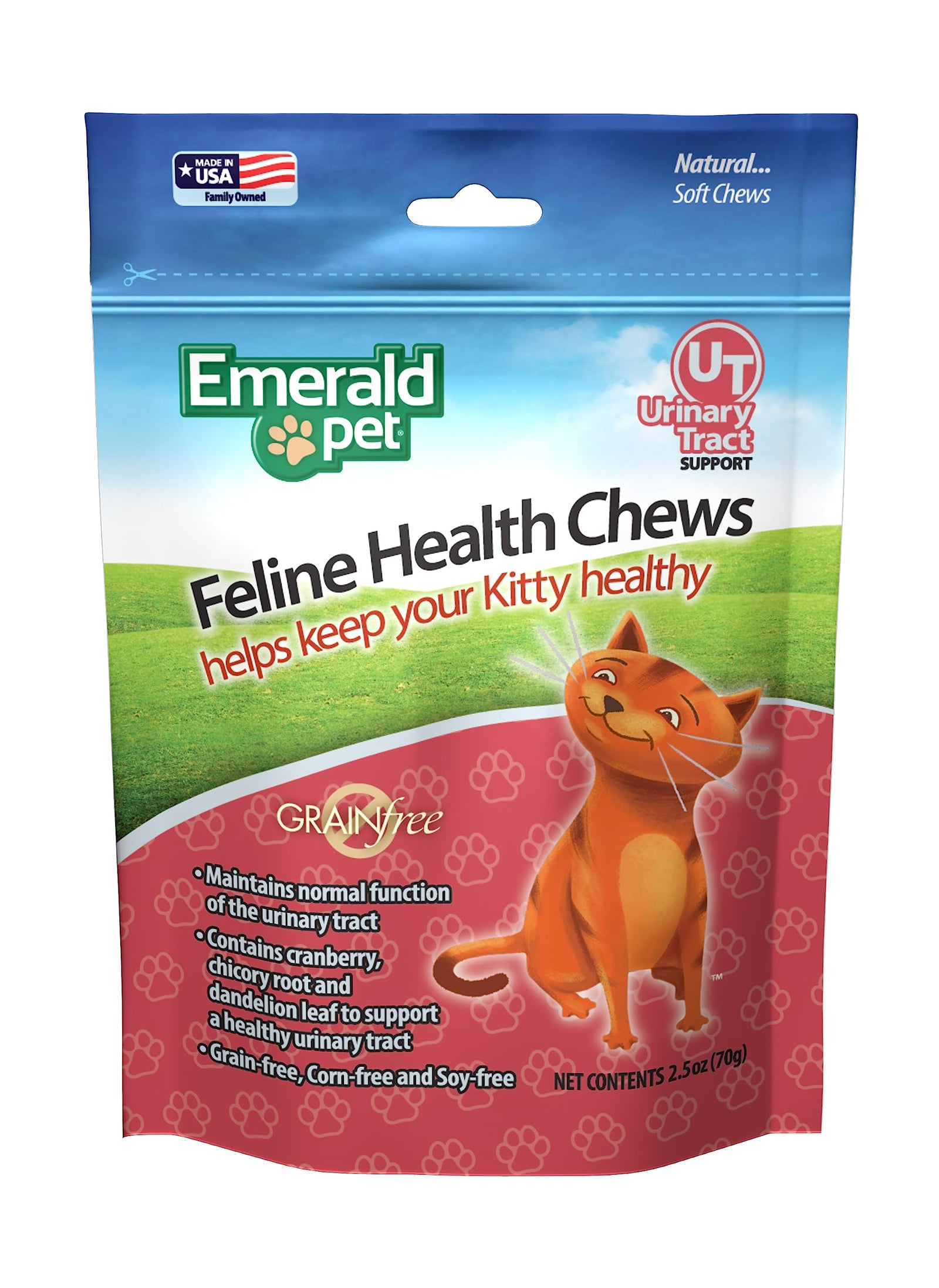 Emerald Pet Cat Urinary Tract Formula Treats 2.5oz