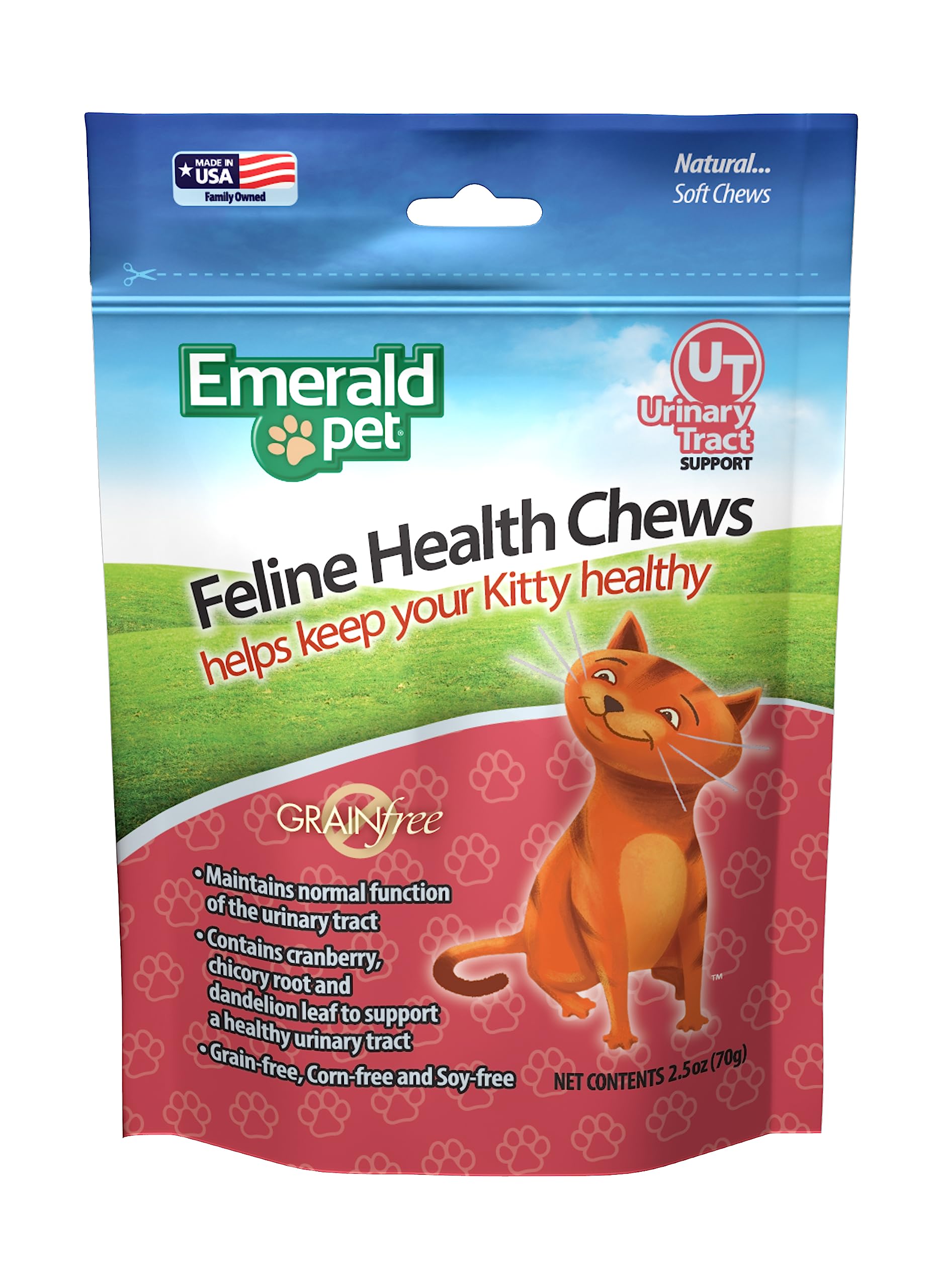 Emerald Pet Cat Urinary Tract Formula Treats 2.5oz