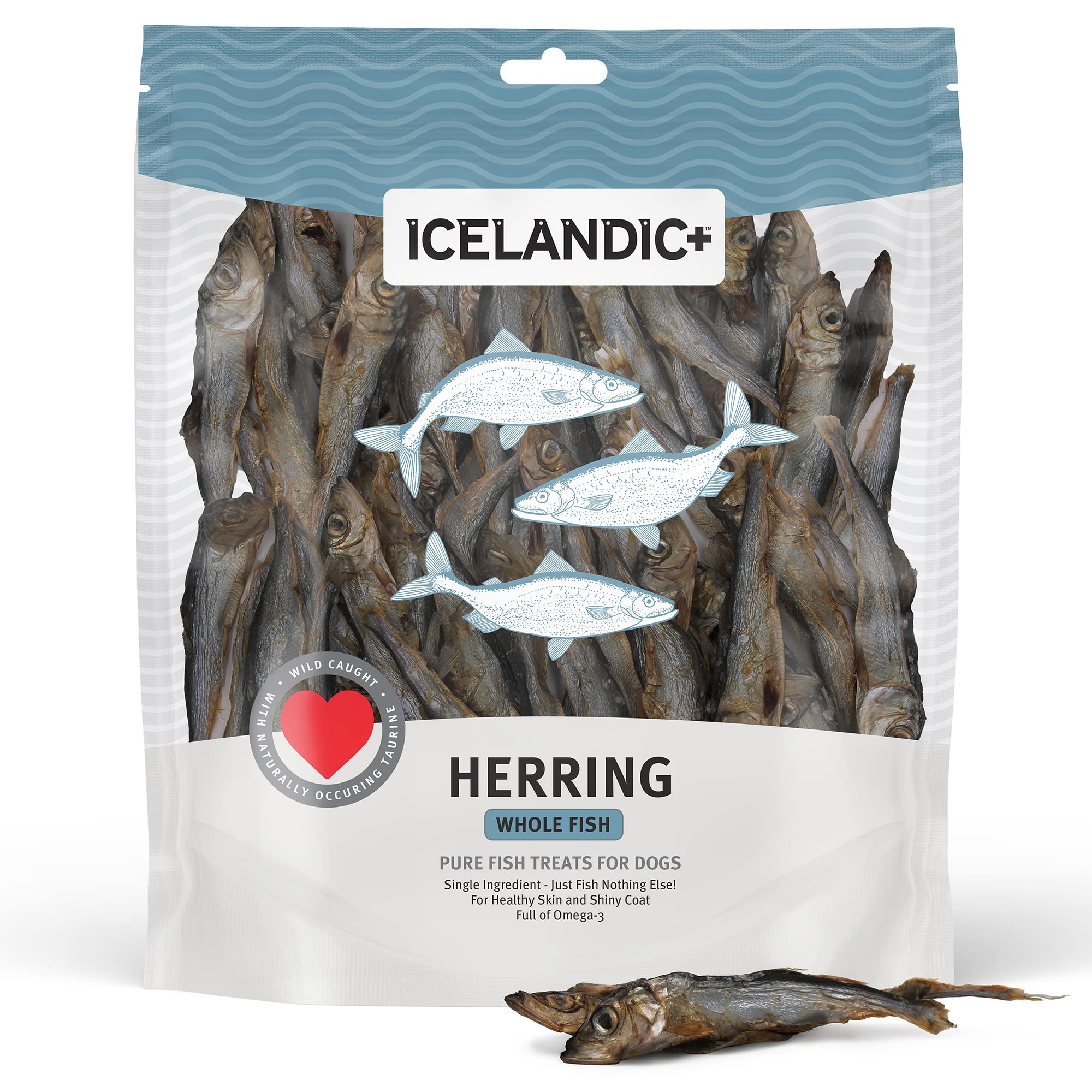 Icelandic+ Fish Treat - Herring Whole Fish 9 oz