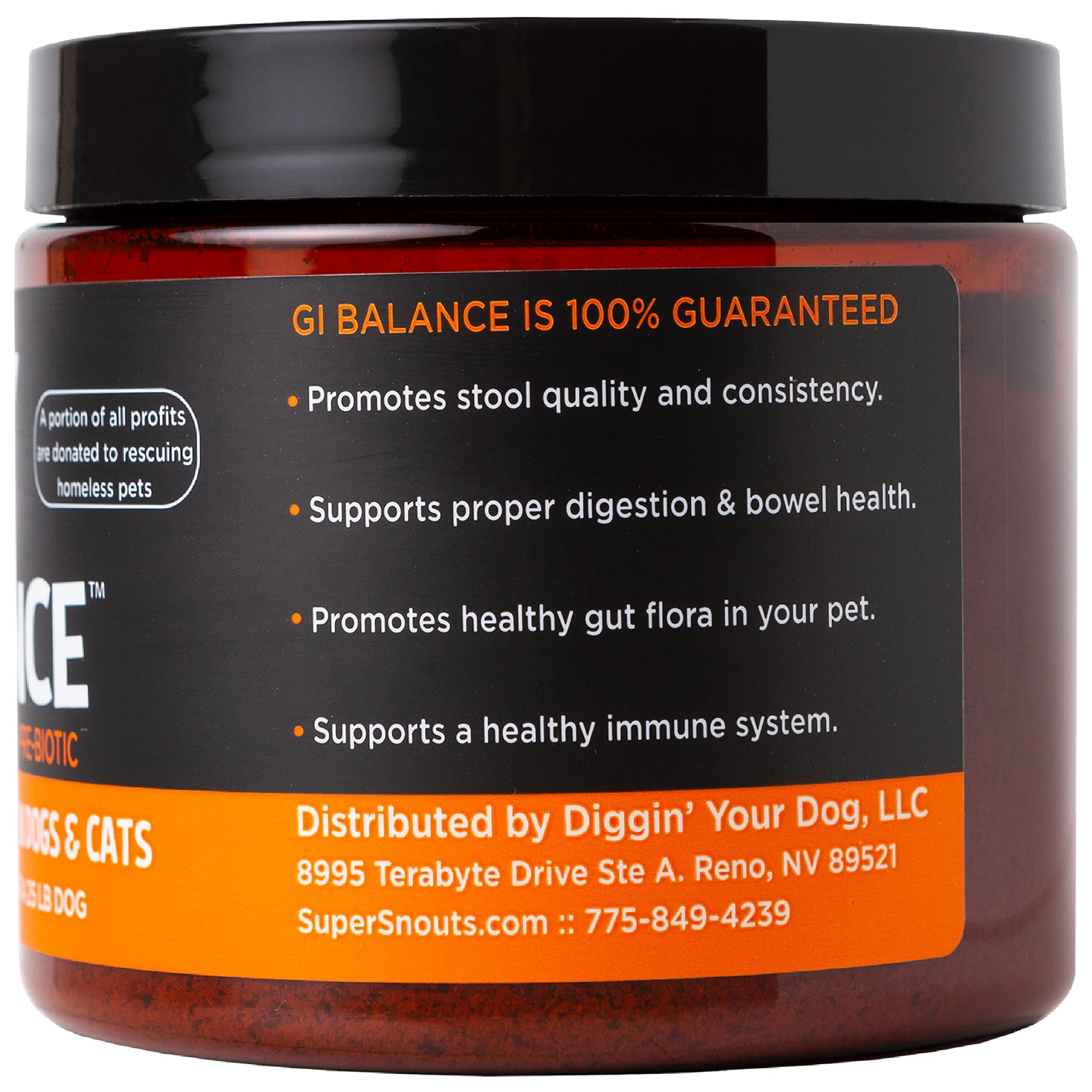 Super Snouts GI Balance Digestive Supplement, 3.1 oz