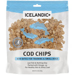 Icelandic+ Cod Mini Fish Chips Treats For Training & Small Dogs 9oz