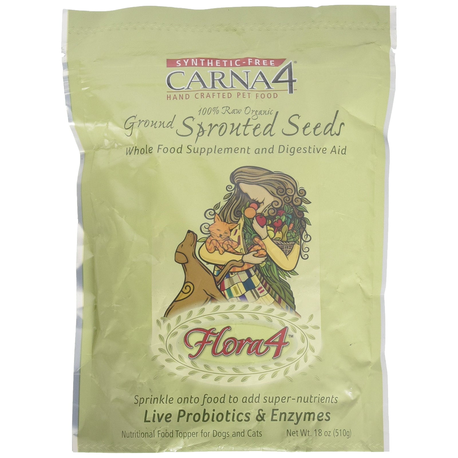 Carna4 Flora4 Raw Food Topper, 18oz