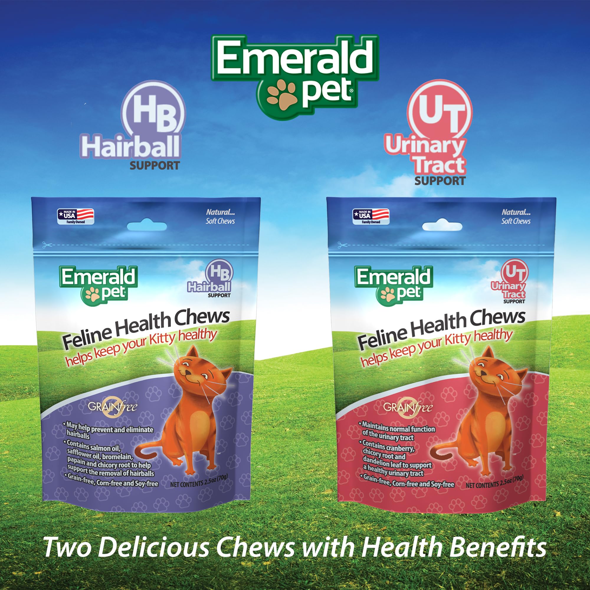 Emerald Pet Cat Urinary Tract Formula Treats 2.5oz