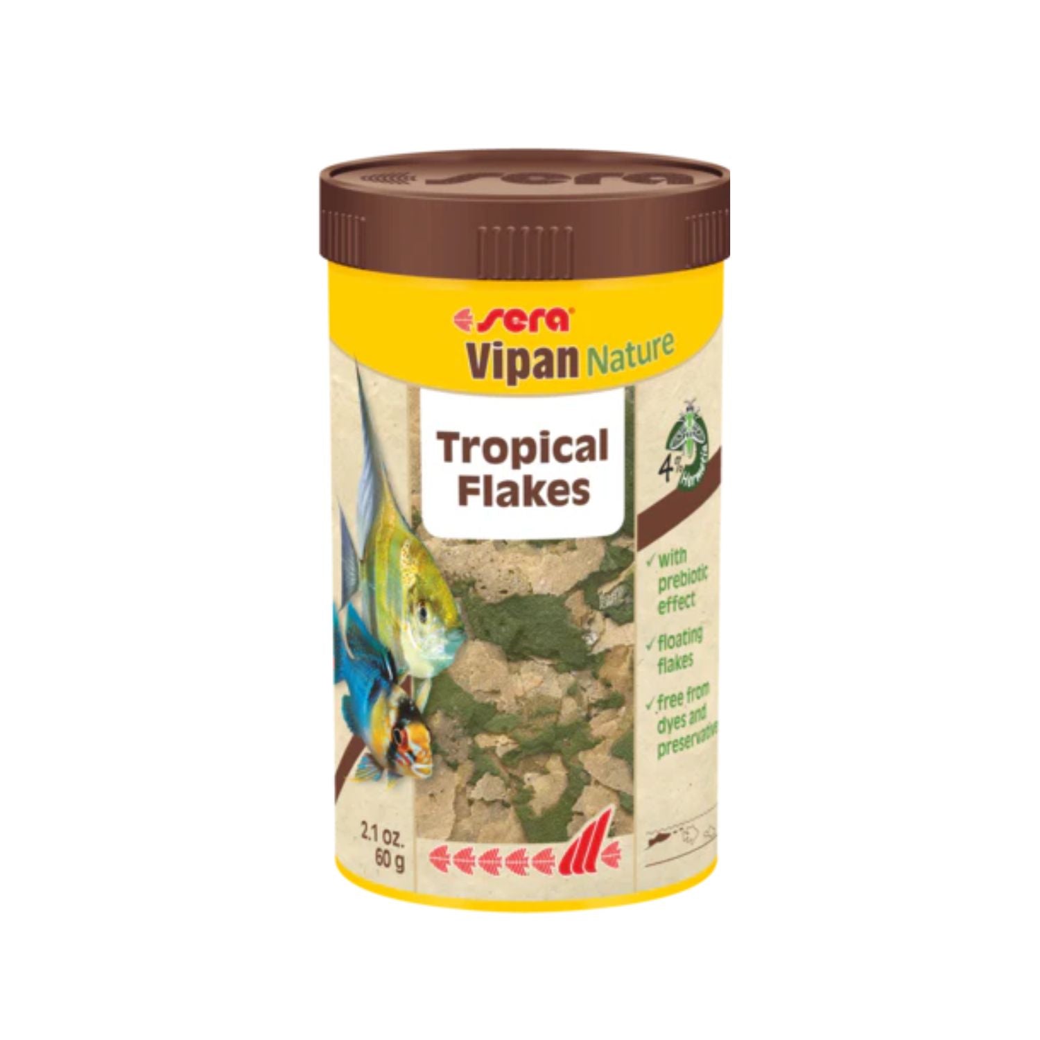 Sera Vipan Nature Tropical Flakes 2.1 oz