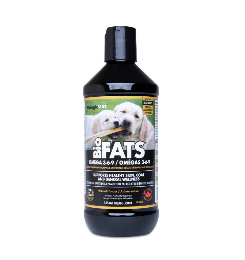 BiologicVET - BioFATS Omega 3-6-9 Supplement for Dogs & Cats