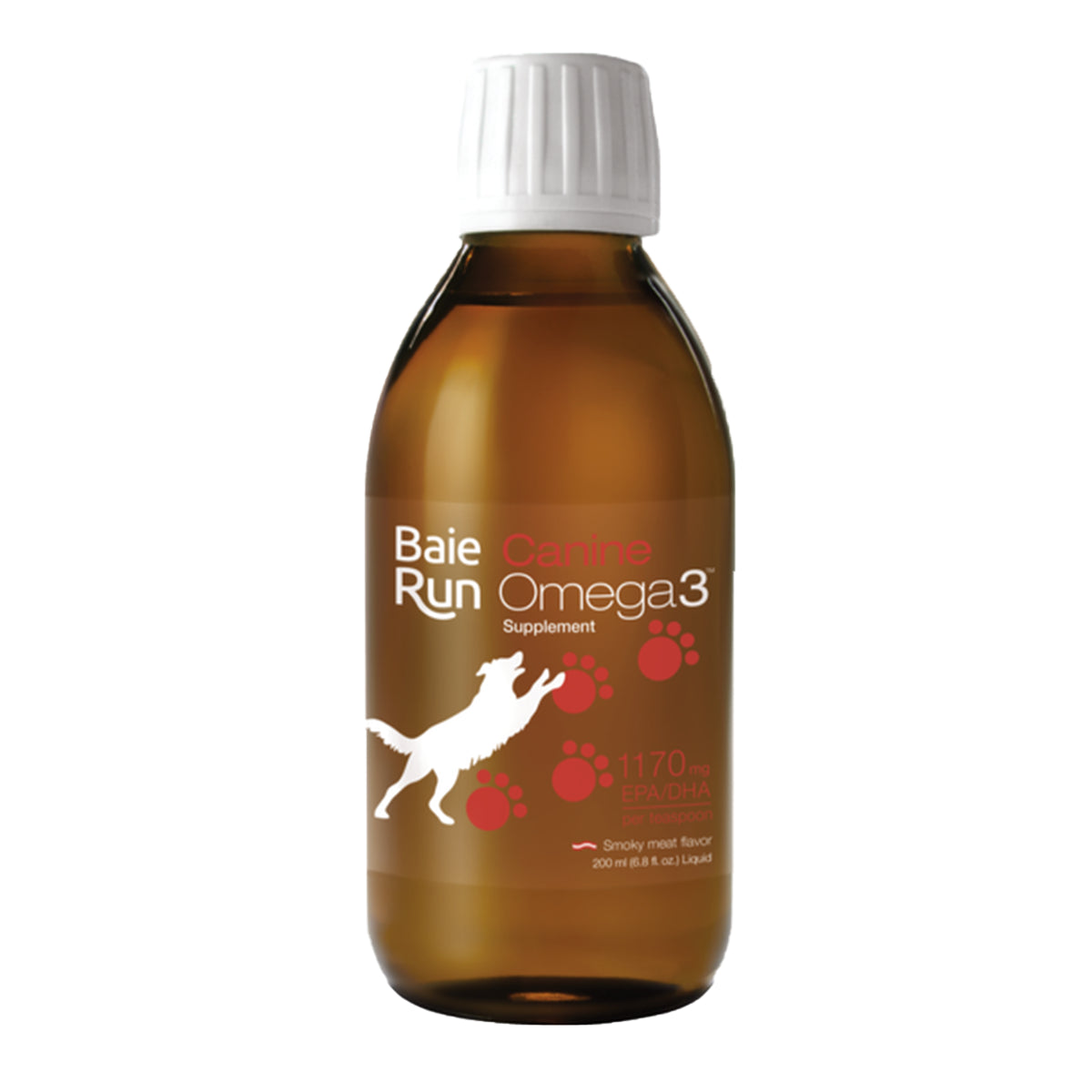 Baie Run Canine Omega3 (Smokey Meat) 200 ml