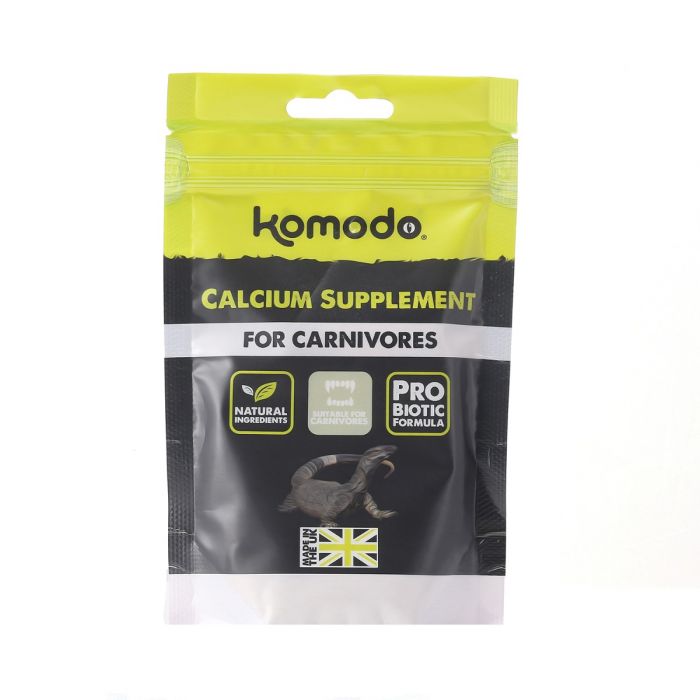 Komodo Calcium with Vitamins for Carnivores, 135g